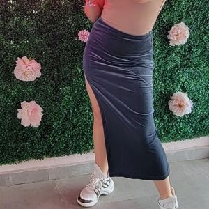 Falda en pana